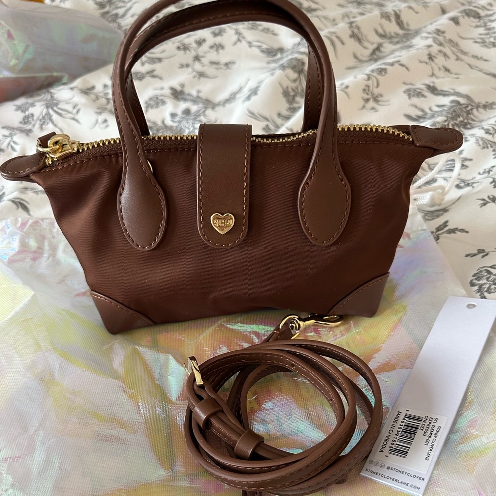 Stoney Clover Lane Brown Mini Bag